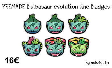 Bulbasaur evolution line
